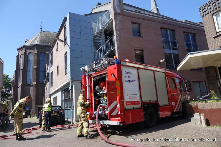 Brandje in Enkhuizen snel onder controle