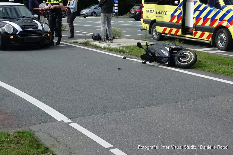 Scooterrijder gewond in Enkhuizen