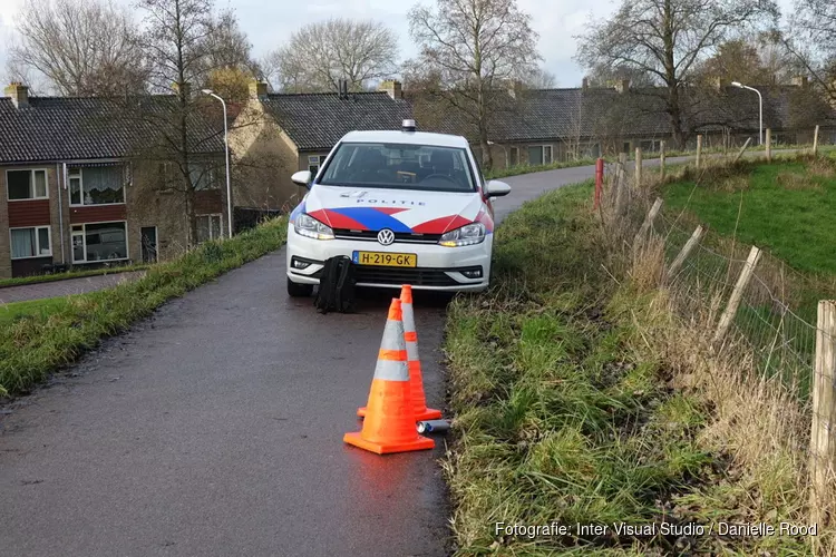 Explosief op dijk in Enkhuizen