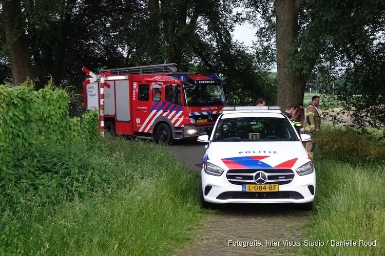 Hulpdiensten uitgerukt voor melding &#39;te water geraakte persoon&#39; in Enkhuizen