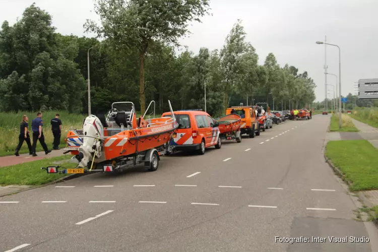 Reddingsdiensten uit heel Noord-Holland onderweg naar Limburg