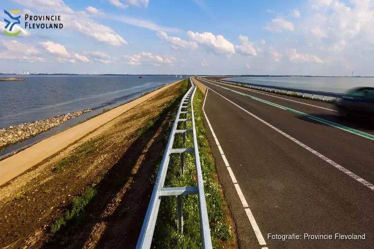 Afsluiting N307 Markerwaarddijk vanaf vrijdagavond tot zaterdagochtend