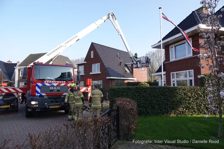 Korte keukenbrand in Enkhuizen