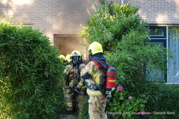 Brand in woning te Enkhuizen