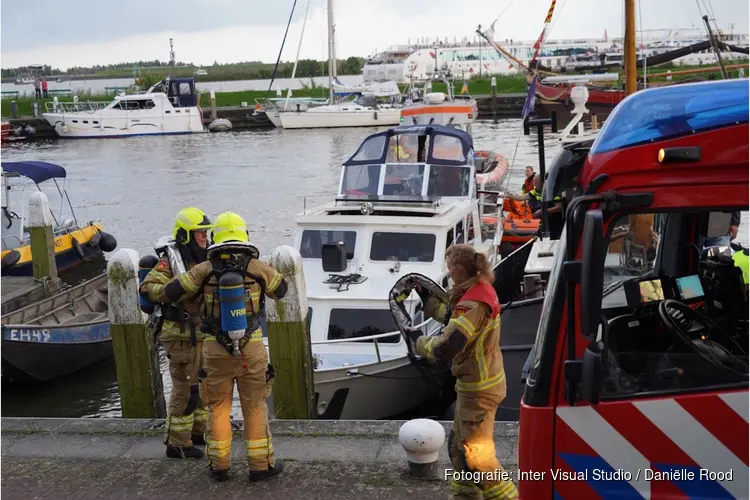 Hulpdiensten naar Havenweg in Enkhuizen