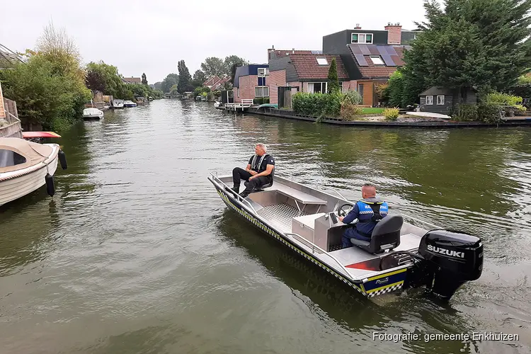 Handhaving op het water van start