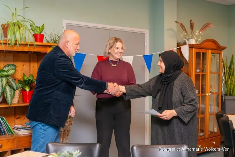 Cursus fietslessen voor beginners met succes afgerond