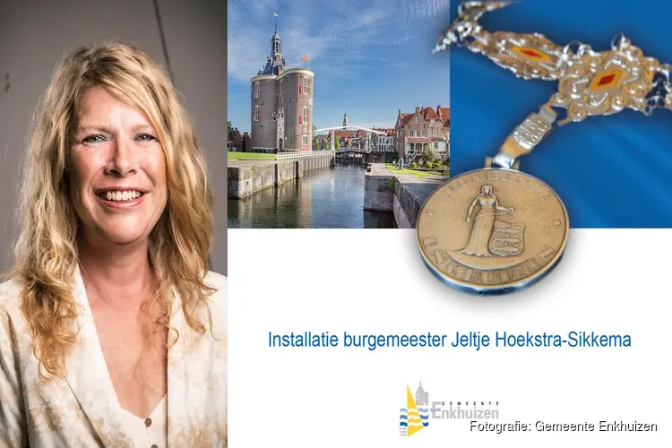 Jeltje Hoekstra-Sikkema wordt beëdigd als burgemeester