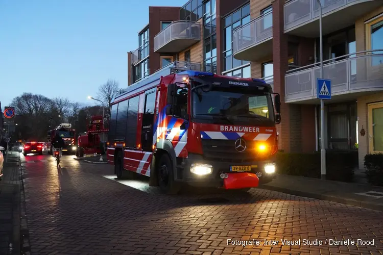 Bewoner Noorderpoort laat pannetje op het vuur staan in Enkhuizen