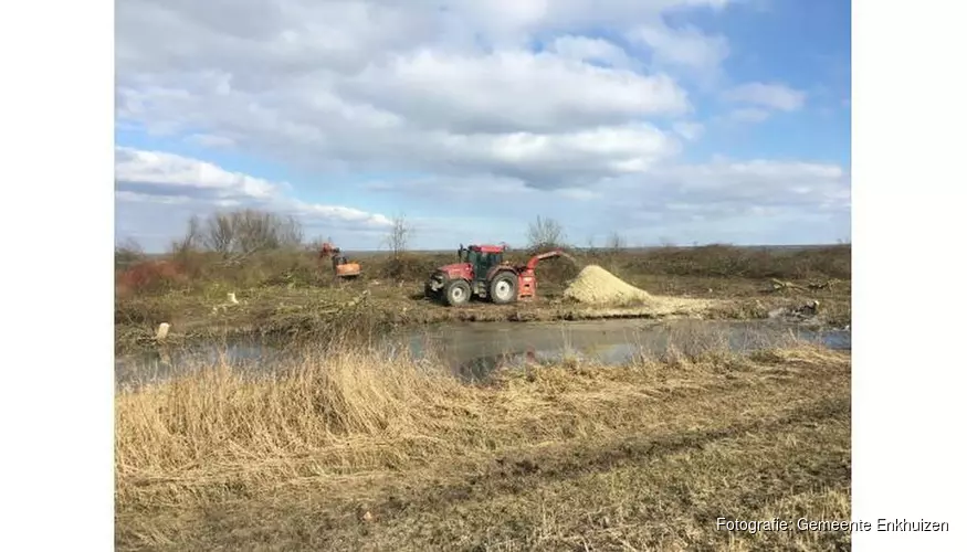 Gebied naast Immerhorn opgehoogd