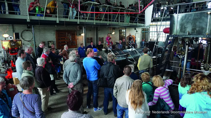 Maaldagen, stoomdagen, ingebruikname watertafel én lezing stoomlocomotief in  Stoommachinemuseum