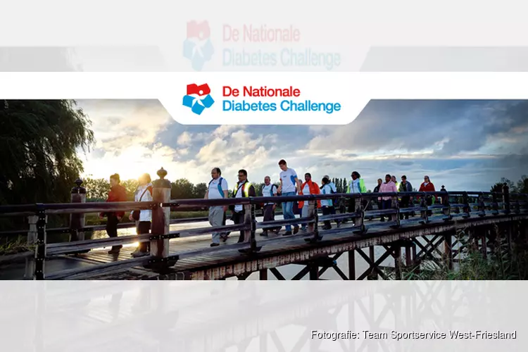 Enkhuizen loopt mee met de Nationale Diabetes Challenge!