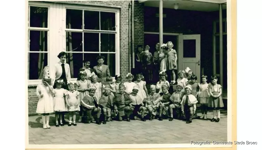Historische Vereniging Oud Stede Broec exposeert schoolfoto&#39;s