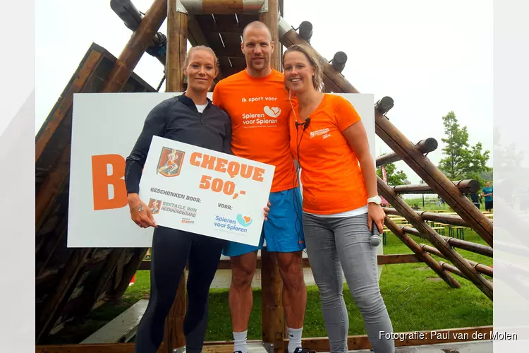 Ron Vlaar na Obstacle Run Heerhugowaard: ‘Best pittig, maar superleuk’