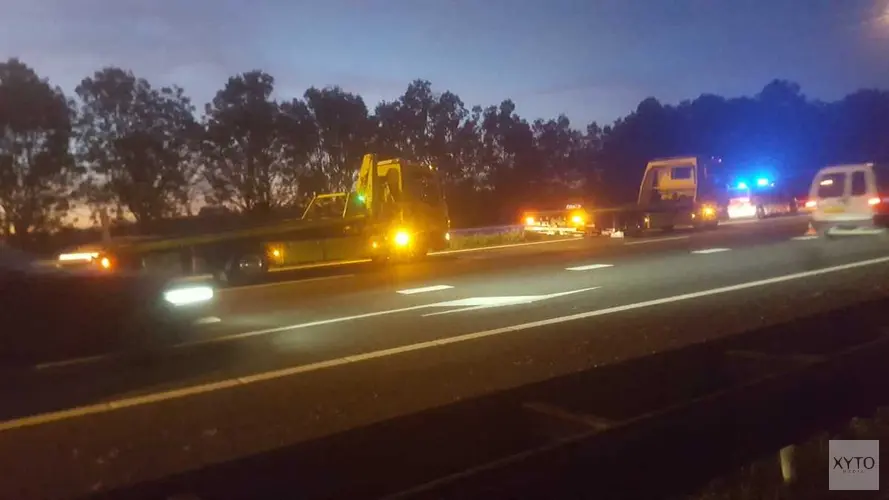 Zware ochtendspits in de provincie door ongelukken en autobrandje