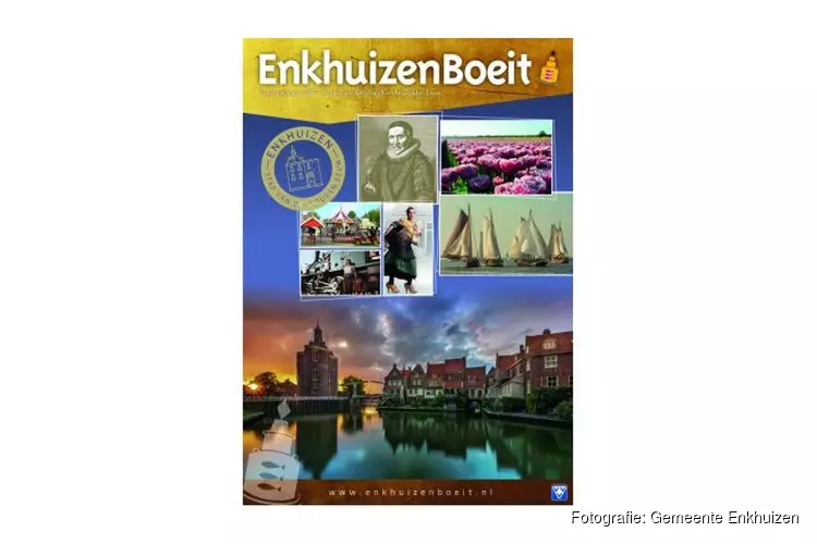 Enkhuizen Boeit 2019, een magazine met een gouden randje!
