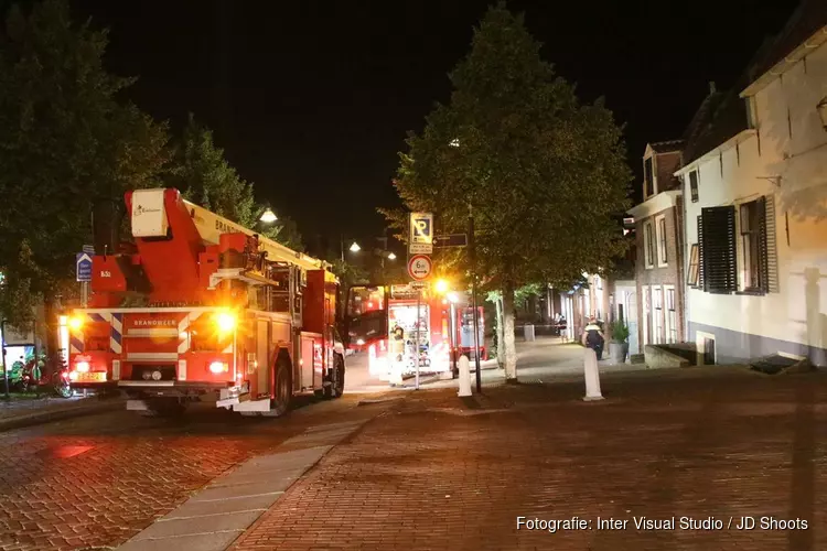 Gasten hotel in Enkhuizen geëvacueerd