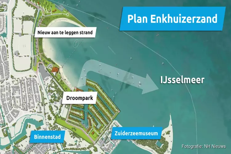 Plannen voor beeldbepalend recreatiepark Enkhuizerzand rigoureus aangepast