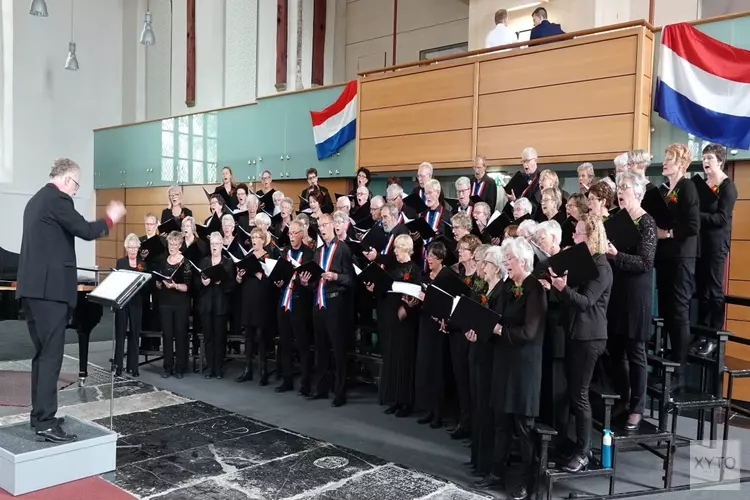 In concert met Petra Berger en het Driebankoor